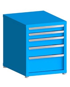 200# Capacity Drawer Cabinet, 5",6",6",6" drawers, 27" H x 22" W x 28" D