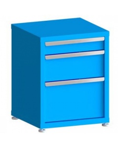 100# Capacity Drawer Cabinet, 4",8",12" drawers, 28" H x 22" W x 21" D