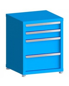 200# Capacity Drawer Cabinet, 4",4",8",8" drawers, 28" H x 22" W x 21" D