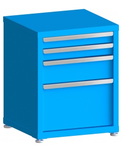 200# Capacity Drawer Cabinet, 3",3",6",12" drawers, 28" H x 22" W x 21" D