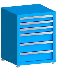 200# Capacity Drawer Cabinet, 3",3",3",5",5",5" drawers, 28" H x 22" W x 21" D