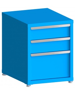 200# Capacity Drawer Cabinet, 6",6",12" drawers, 28" H x 22" W x 28" D