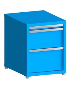 100# Capacity Drawer Cabinet, 2",10",12" drawers, 28" H x 22" W x 28" D