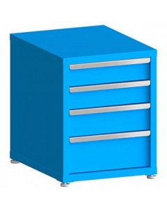 100# Capacity Drawer Cabinet,  5",5",6",8" Drawers, 28" H x 22" W x 28" D