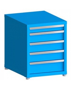 200# Capacity Drawer Cabinet, 3",5",5",5",6" drawers, 28" H x 22" W x 28" D