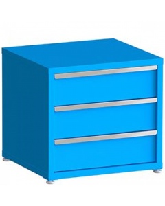 100# Capacity Drawer Cabinet, 8",8",8" drawers, 28" H x 30" W x 28" D