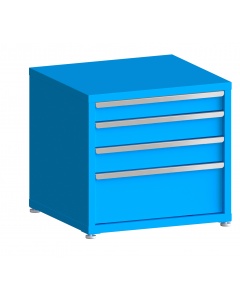 200# Capacity Drawer Cabinet, 4",5",5",10" drawers, 28" H x 30" W x 28" D