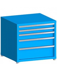 100# Capacity Drawer Cabinet, 3",3",4",6",8" drawers, 28" H x 30" W x 28" D