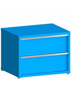 200# Capacity Drawer Cabinet, 12",12" drawers, 28" H x 36" W x 21" D