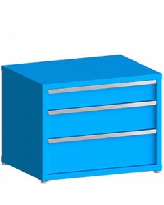 100# Capacity Drawer Cabinet, 6",8",10" drawers, 28" H x 36" W x 21" D