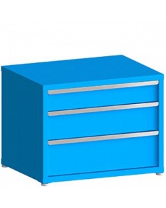 100# Capacity Drawer Cabinet,  6",8",10" drawers, 28" H x 36" W x 28" D