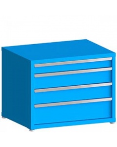 100# Capacity Drawer Cabinet, 4",6",6",8" Drawers, 28" H x 36" W x 28" D