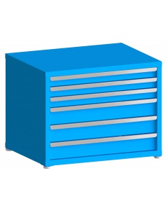 200# Capacity Drawer Cabinet, 3",3",3",5",5",5" drawers, 28" H x 36" W x 28" D