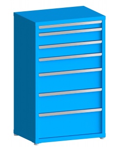 200# Capacity Drawer Cabinet, 3",5",5",6",8",8",10" drawers, 49" H x 30" W x 21" D