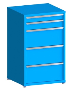200# Capacity Drawer Cabinet, 4",5",12",12",12" drawers, 49" H x 30" W x 28" D