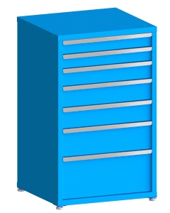 100# Capacity Drawer Cabinet, 4",4",5",6",6",8",12" drawers, 49" H x 30" W x 28" D