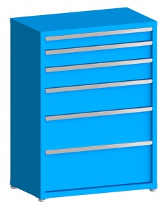 100# Capacity Drawer Cabinet, 4",5",6",8",10",12" drawers, 49" H x 36" W x 21" D