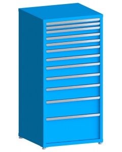 100# Capacity Drawer Cabinet, 2",2",3",3",3",4",4",5",5",6",8",12" drawers, 61" H x 30" W x 28" D