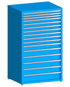 100# Capacity Drawer Cabinet, 2",2",2",3",3",3",3",3",3",3",4",5",5",5",5",6" drawers, 61" H x 36" W x 28" D