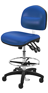 Shop Cushioned Electrostatic Discharge (ESD) Industrial Chairs for Cleanrooms at BenchDepot.com