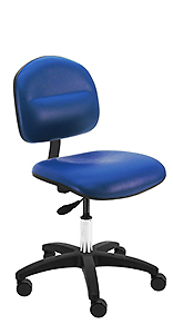 Shop Vinyl Cushioned Industrial Office Chairs at BenchDepot.com