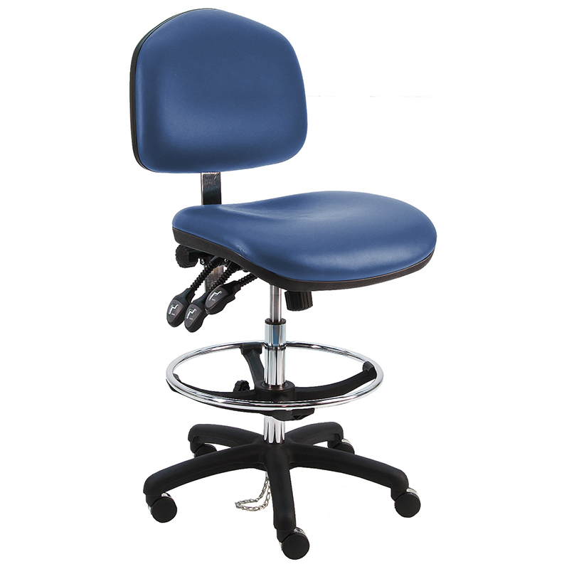 Shop Vinyl Electrostatic Discharge (ESD) Industrial Office Chairs at BenchPro.com